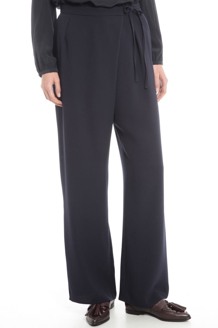 Pantaloni ampi in triacetato Diffusione Tessile Pantaloni ampi in triacetato Diffusione Tessile