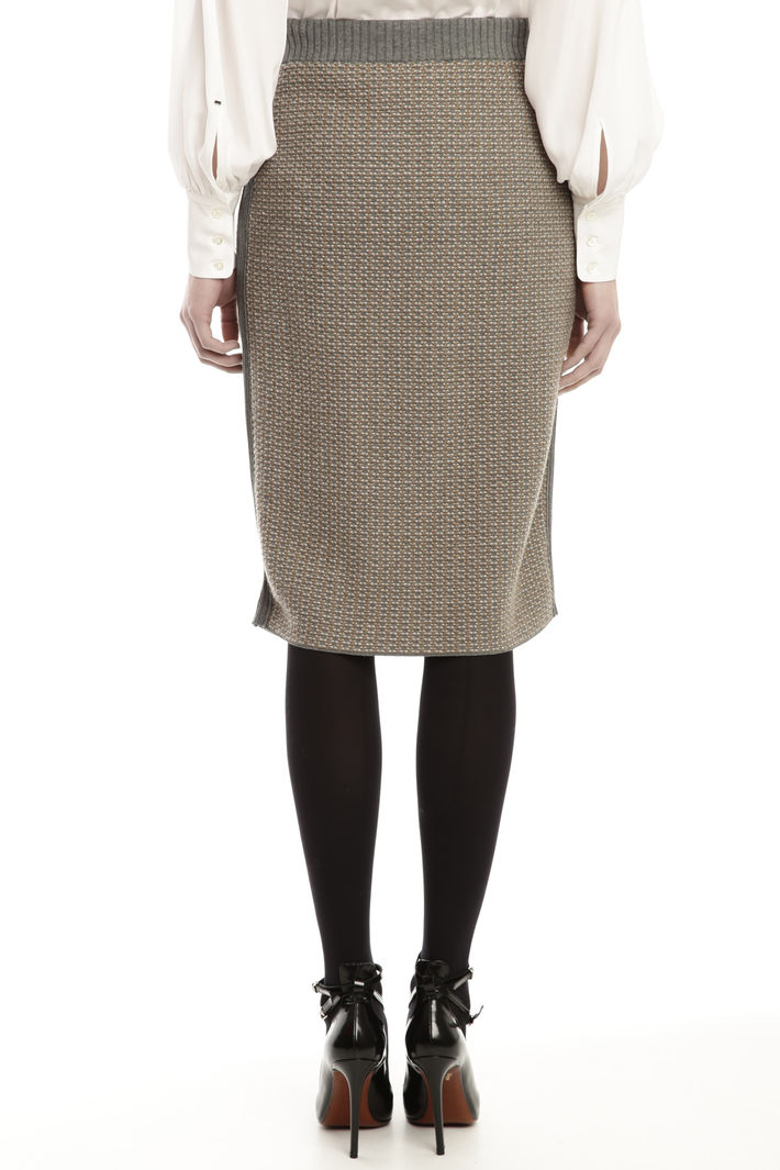 Gonna effetto tweed Diffusione Tessile Gonna effetto tweed Diffusione Tessile