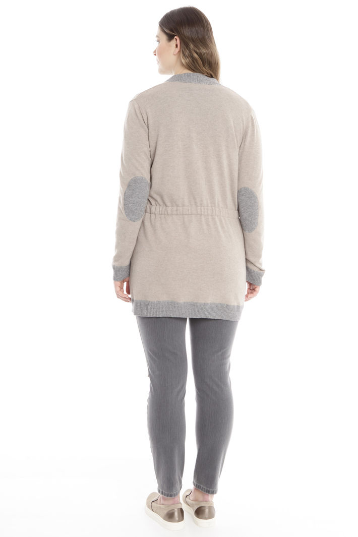 Cardigan lungo con coulisse Diffusione Tessile Cardigan lungo con coulisse Diffusione Tessile