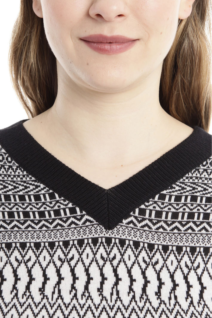 Maglia jacquard in lana Diffusione Tessile Maglia jacquard in lana Diffusione Tessile