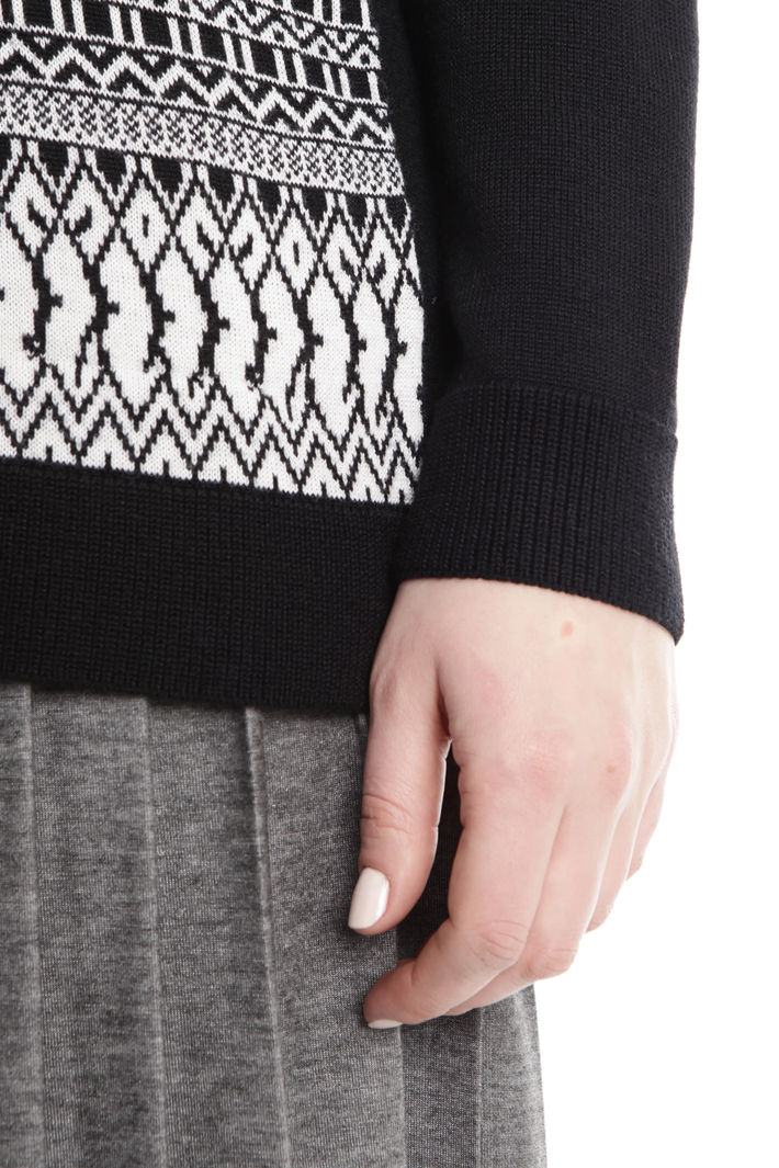 Maglia jacquard in lana Diffusione Tessile Maglia jacquard in lana Diffusione Tessile