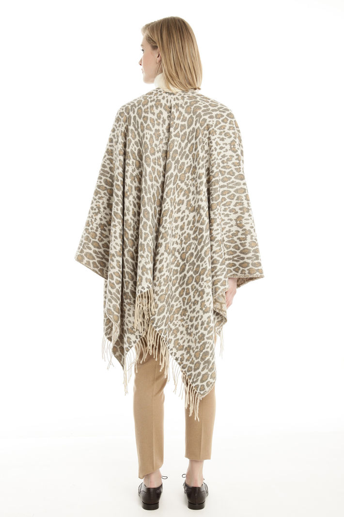 Poncho animalier Fashion Market Poncho animalier Fashion Market