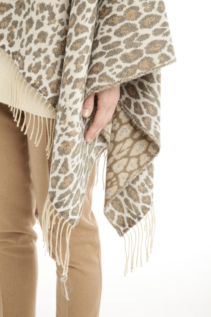 Poncho animalier Fashion Market Poncho animalier Fashion Market