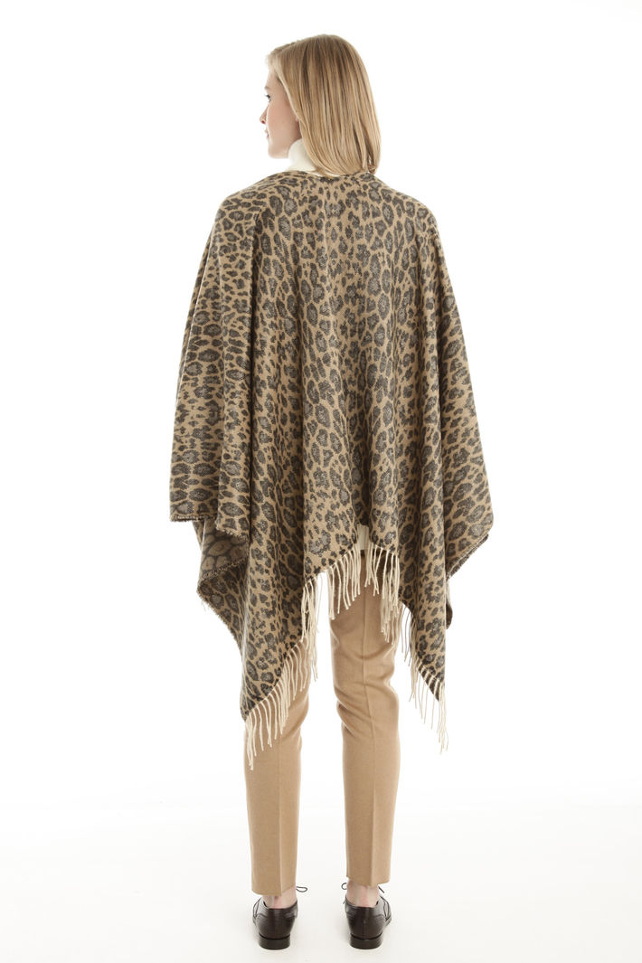 Poncho animalier Fashion Market Poncho animalier Fashion Market