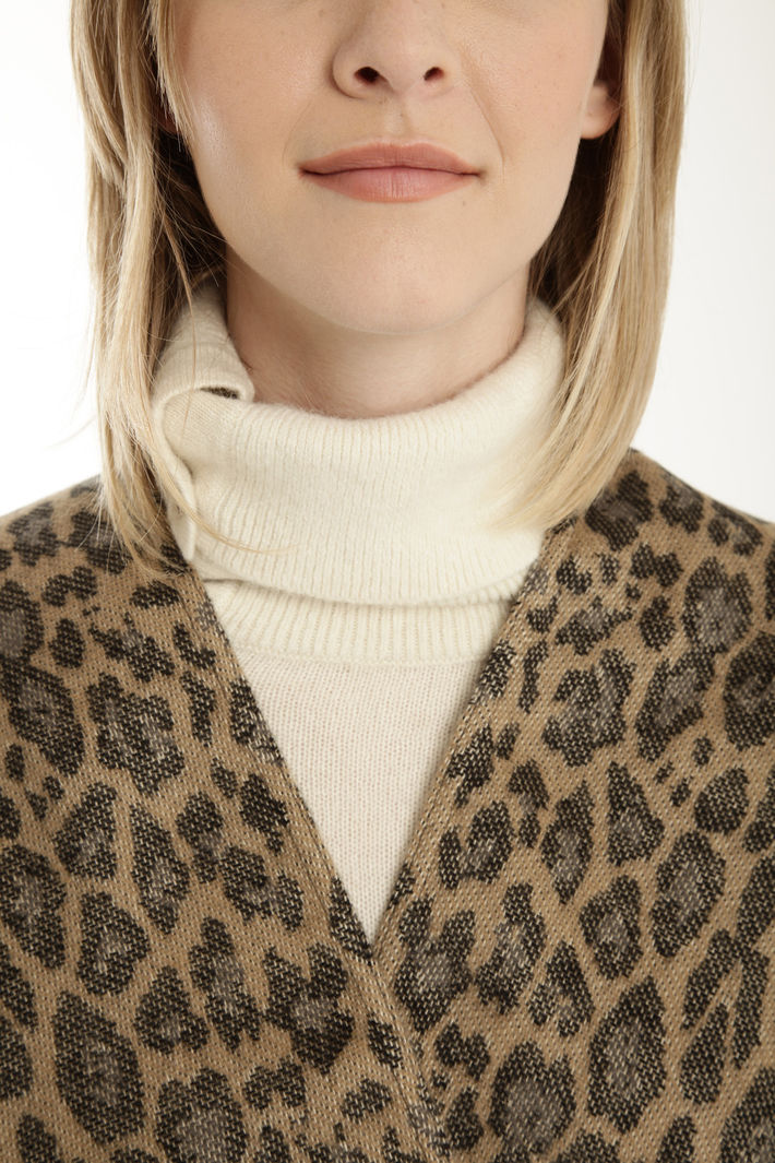 Poncho animalier Fashion Market Poncho animalier Fashion Market