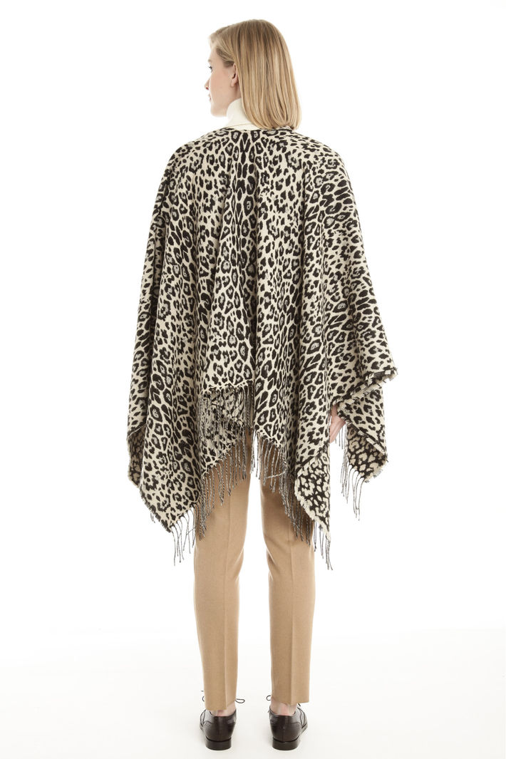 Poncho animalier Fashion Market Poncho animalier Fashion Market