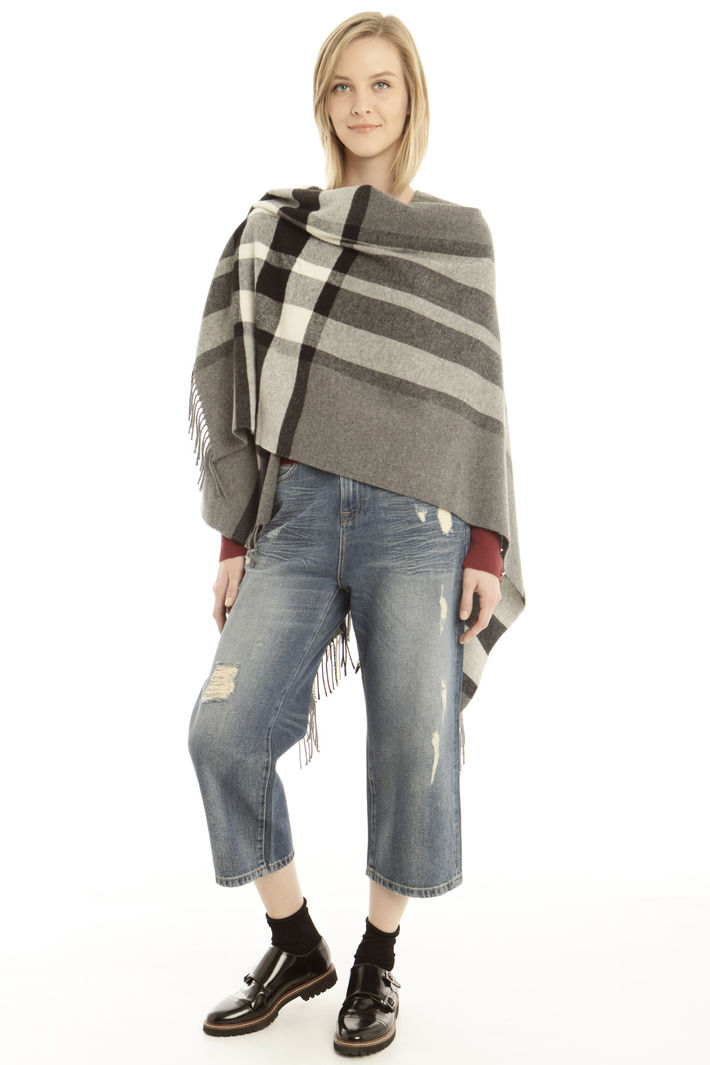 Poncho in misto lana Fashion Market Poncho in misto lana Fashion Market