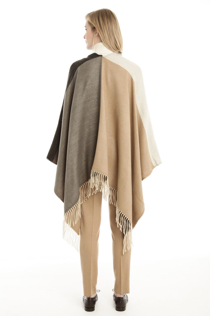 Poncho bicolore Fashion Market Poncho bicolore Fashion Market