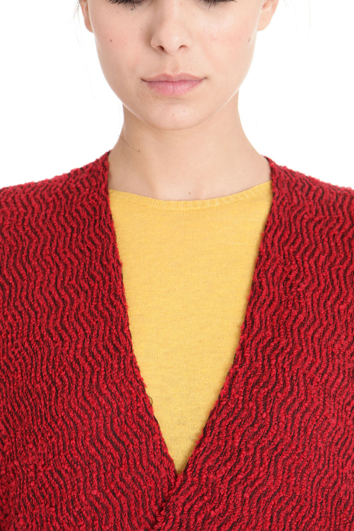 Poncho con fondo a contrasto Fashion Market Poncho con fondo a contrasto Fashion Market