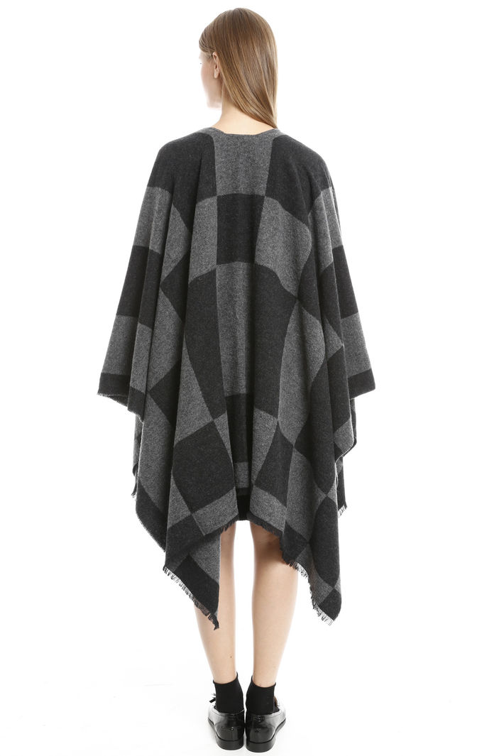 Poncho a quadri Diffusione Tessile Poncho a quadri Diffusione Tessile