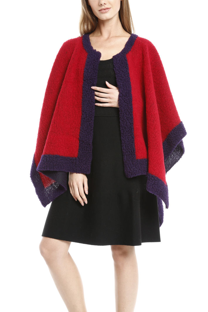 Poncho bicolore Fashion Market Poncho bicolore Fashion Market