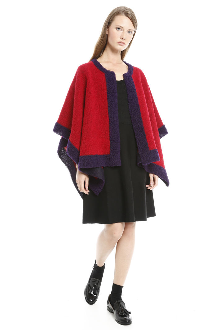 Poncho bicolore Fashion Market Poncho bicolore Fashion Market