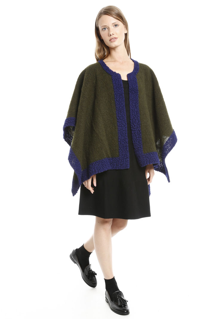 Poncho bicolore Fashion Market Poncho bicolore Fashion Market