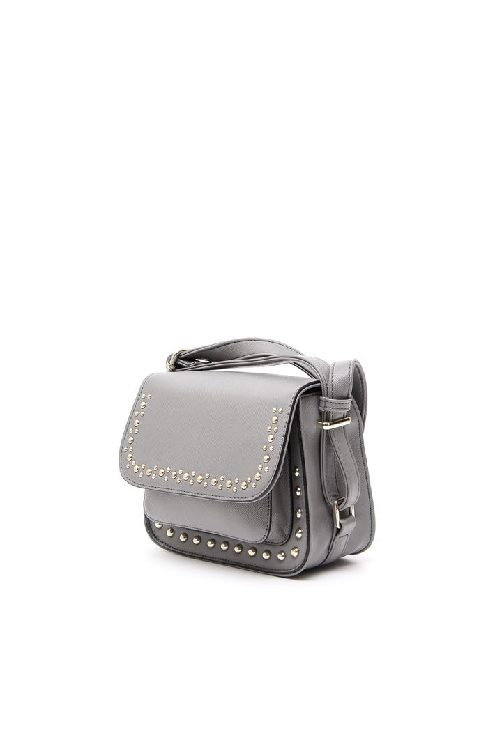 Borsa borchiata a tracolla Diffusione Tessile Borsa borchiata a tracolla Diffusione Tessile