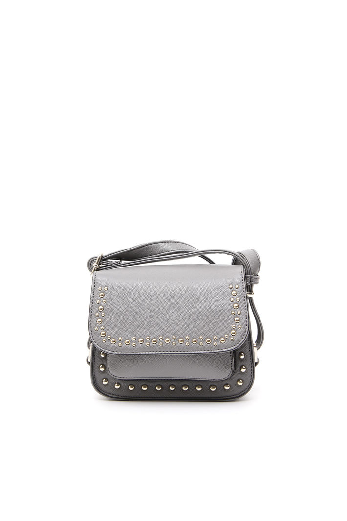 Borsa borchiata a tracolla Diffusione Tessile Borsa borchiata a tracolla Diffusione Tessile