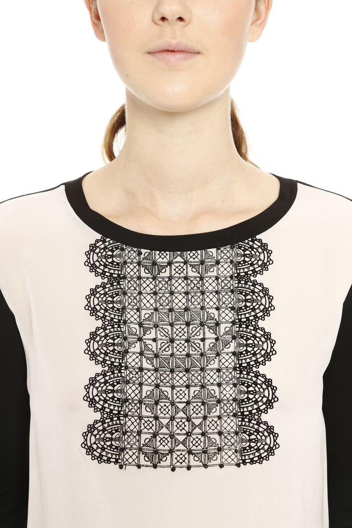 T-shirt in seta e jersey Diffusione Tessile T-shirt in seta e jersey Diffusione Tessile