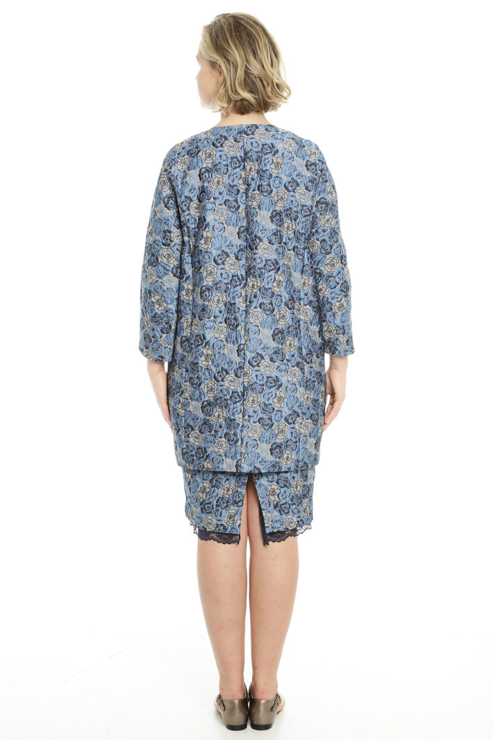 Spolverino jacquard floreale Diffusione Tessile Spolverino jacquard floreale Diffusione Tessile