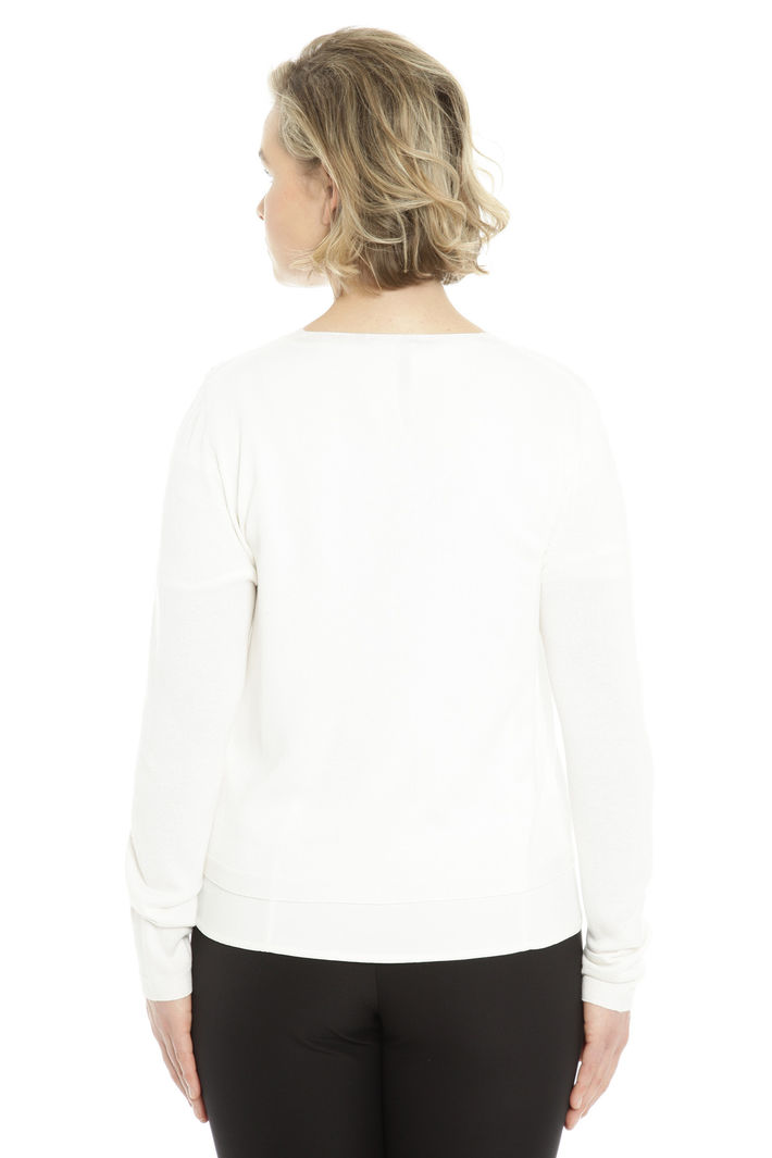Cardigan con bottone singolo Diffusione Tessile Cardigan con bottone singolo Diffusione Tessile