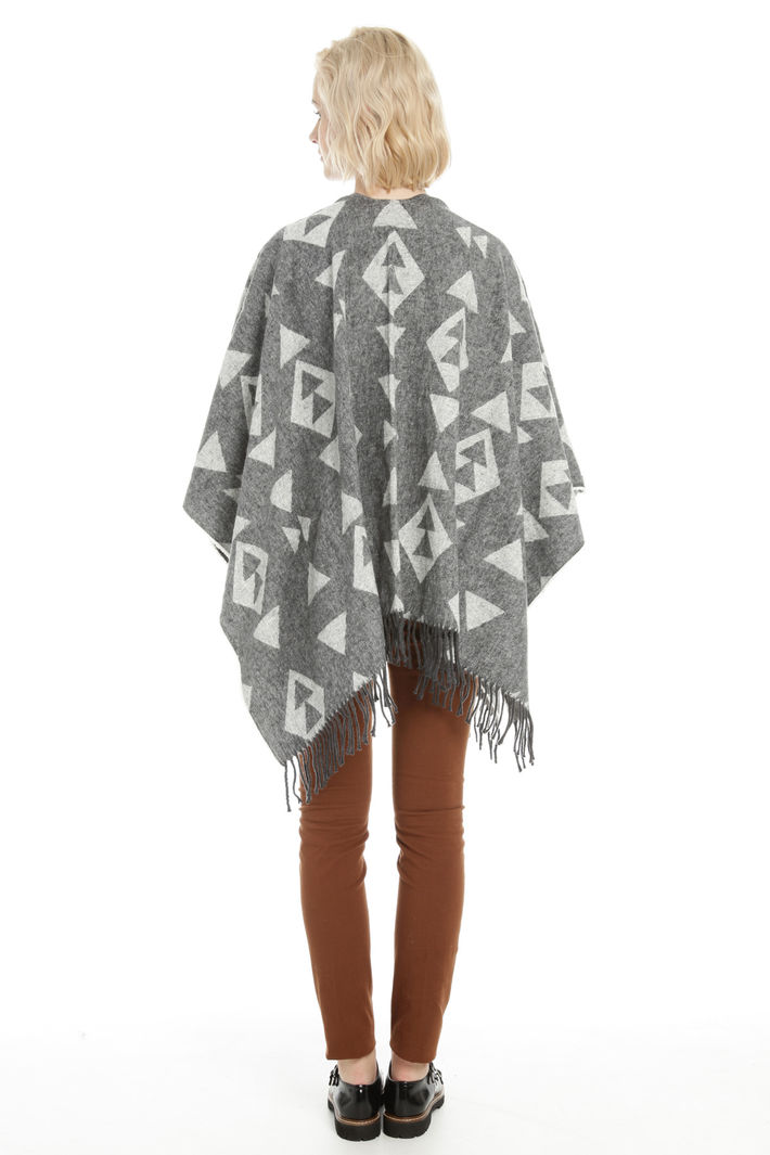 Poncho in misto cotone Fashion Market Poncho in misto cotone Fashion Market
