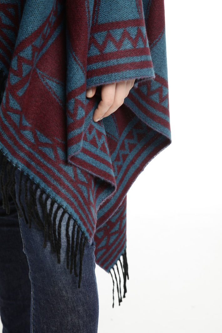 Poncho over asimmetrico Fashion Market Poncho over asimmetrico Fashion Market