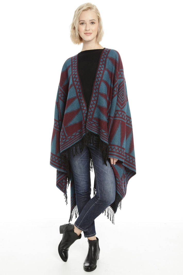 Poncho over asimmetrico Fashion Market Poncho over asimmetrico Fashion Market