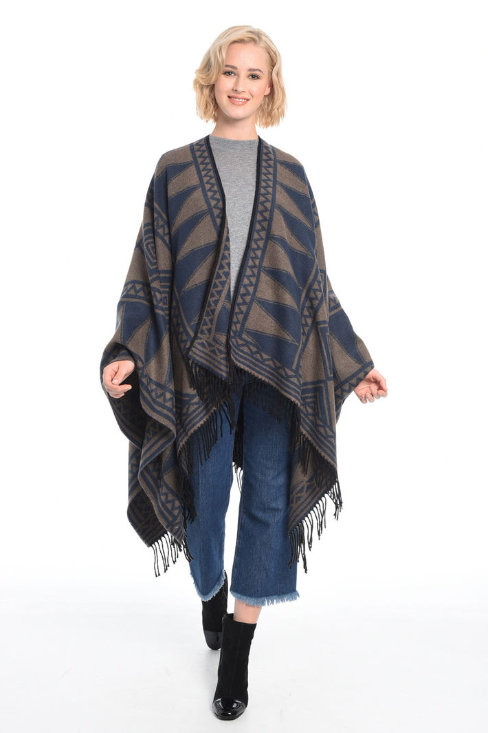 Poncho over asimmetrico Fashion Market Poncho over asimmetrico Fashion Market