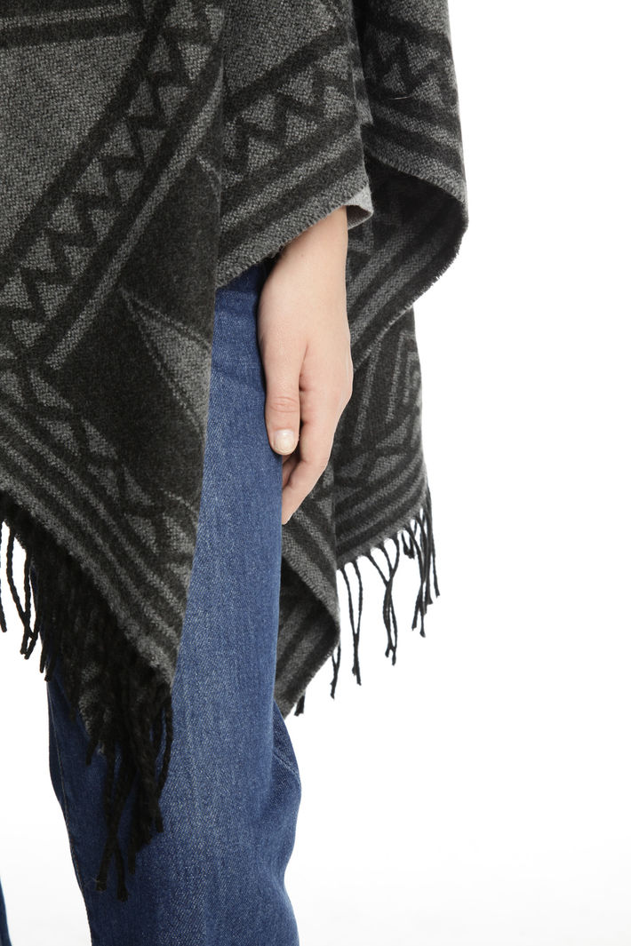 Poncho over asimmetrico Fashion Market Poncho over asimmetrico Fashion Market