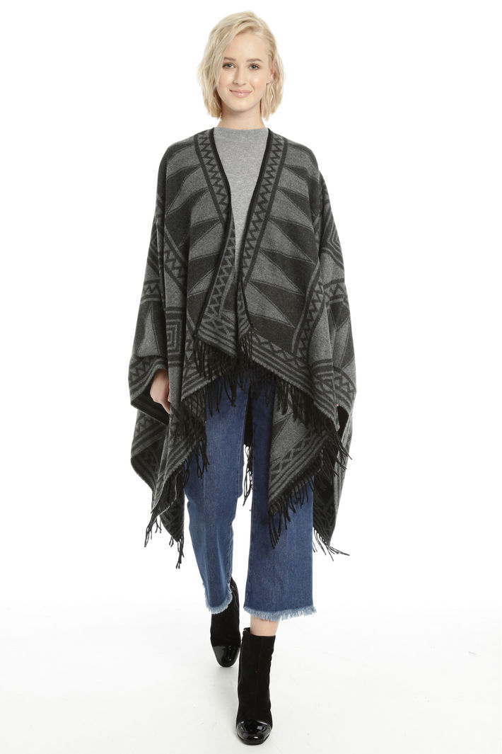 Poncho over asimmetrico Fashion Market Poncho over asimmetrico Fashion Market