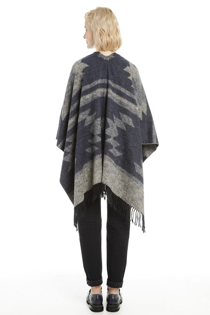 Poncho in misto cotone Fashion Market Poncho in misto cotone Fashion Market
