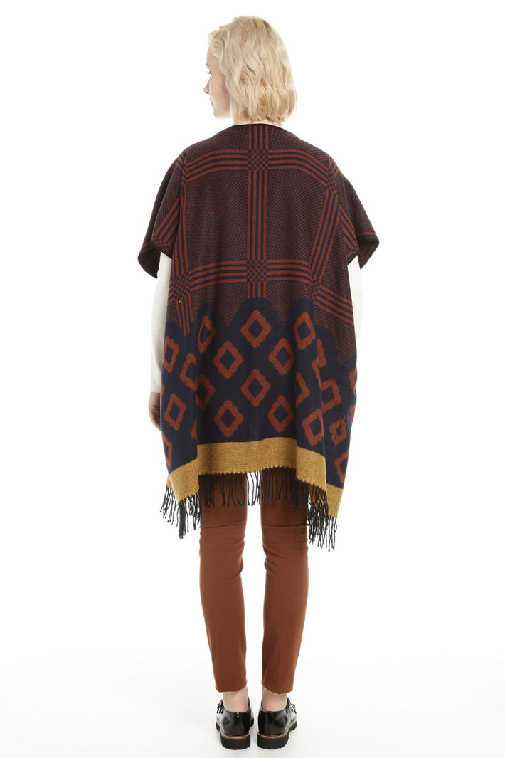 Poncho con maniche corte Fashion Market Poncho con maniche corte Fashion Market