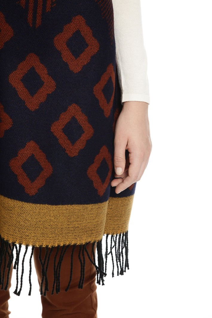 Poncho con maniche corte Fashion Market Poncho con maniche corte Fashion Market