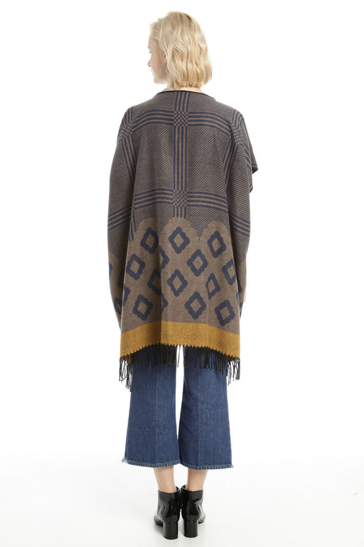 Poncho con maniche corte Fashion Market Poncho con maniche corte Fashion Market