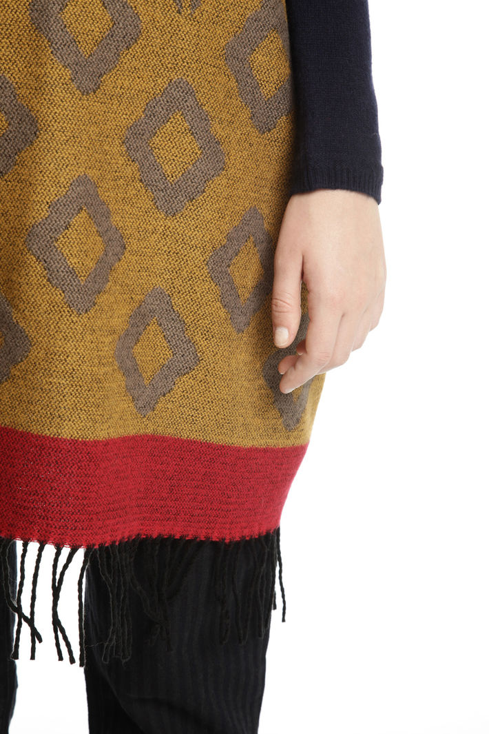 Poncho con maniche corte Fashion Market Poncho con maniche corte Fashion Market