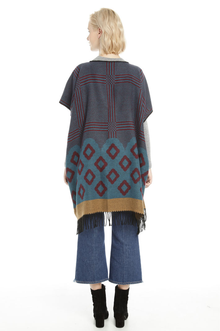 Poncho con maniche corte Fashion Market Poncho con maniche corte Fashion Market