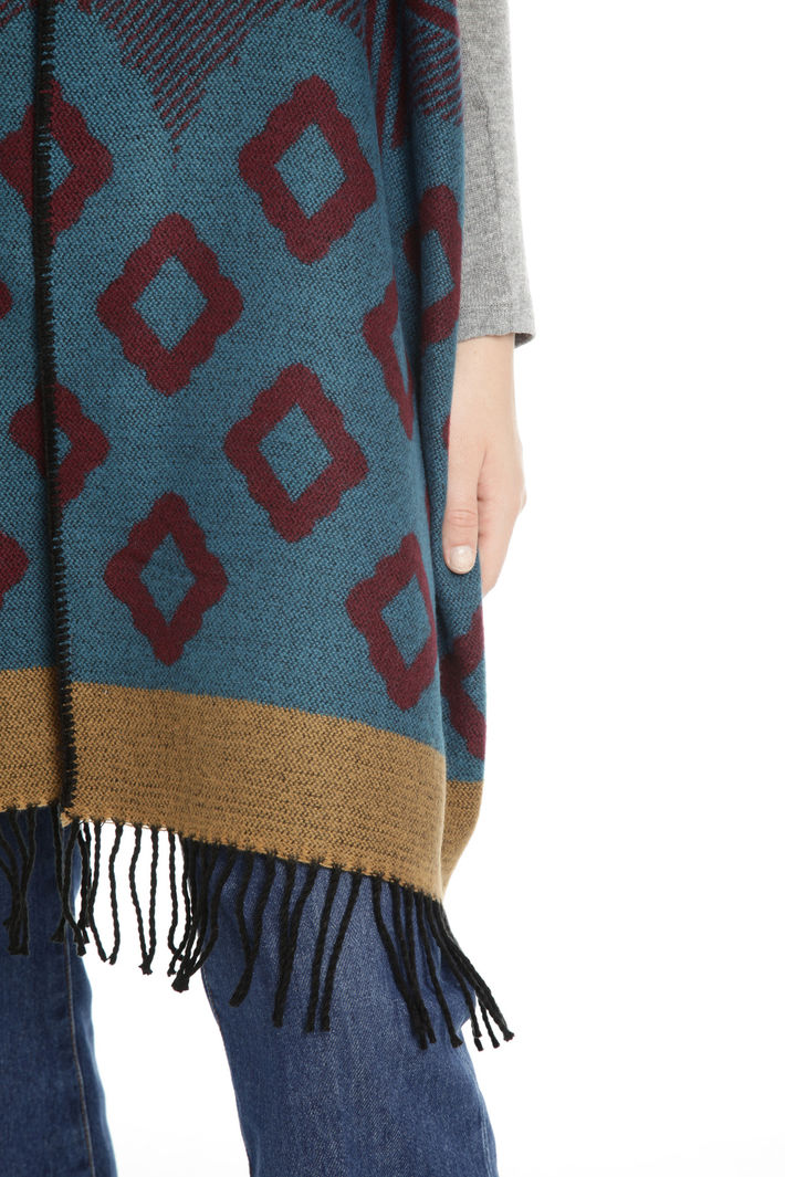 Poncho con maniche corte Fashion Market Poncho con maniche corte Fashion Market