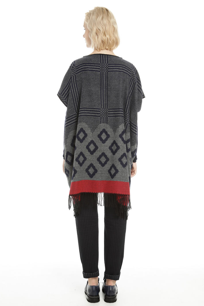 Poncho con maniche corte Fashion Market Poncho con maniche corte Fashion Market