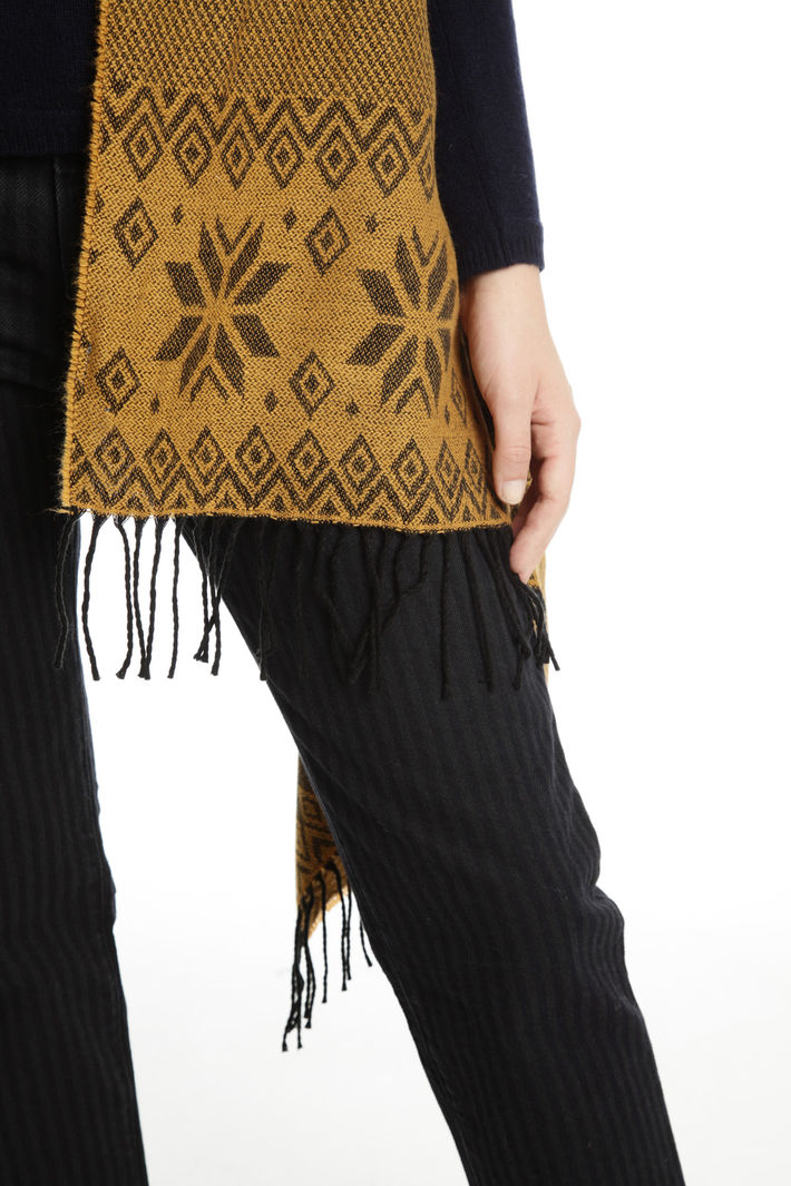 Poncho con maniche corte Fashion Market Poncho con maniche corte Fashion Market