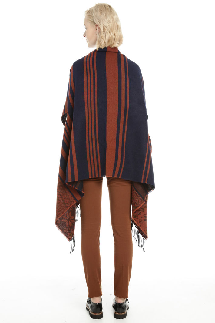 Poncho con maniche corte Fashion Market Poncho con maniche corte Fashion Market