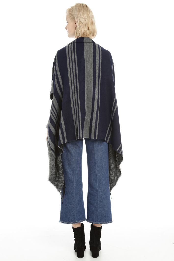 Poncho con maniche corte Fashion Market Poncho con maniche corte Fashion Market
