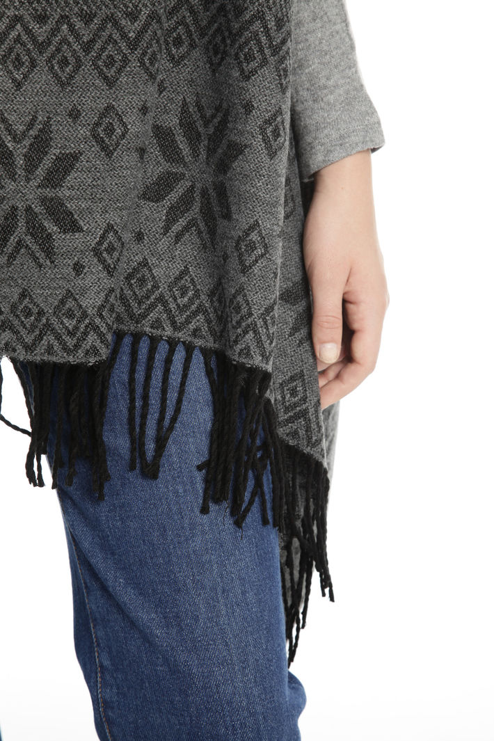 Poncho con maniche corte Fashion Market Poncho con maniche corte Fashion Market