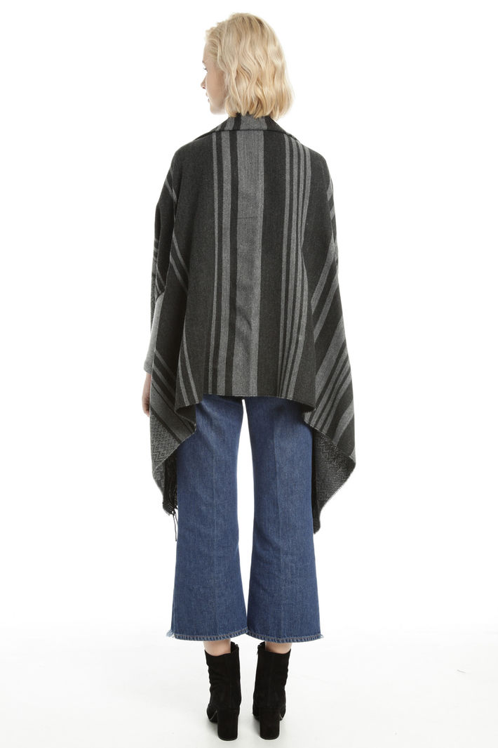 Poncho con maniche corte Fashion Market Poncho con maniche corte Fashion Market