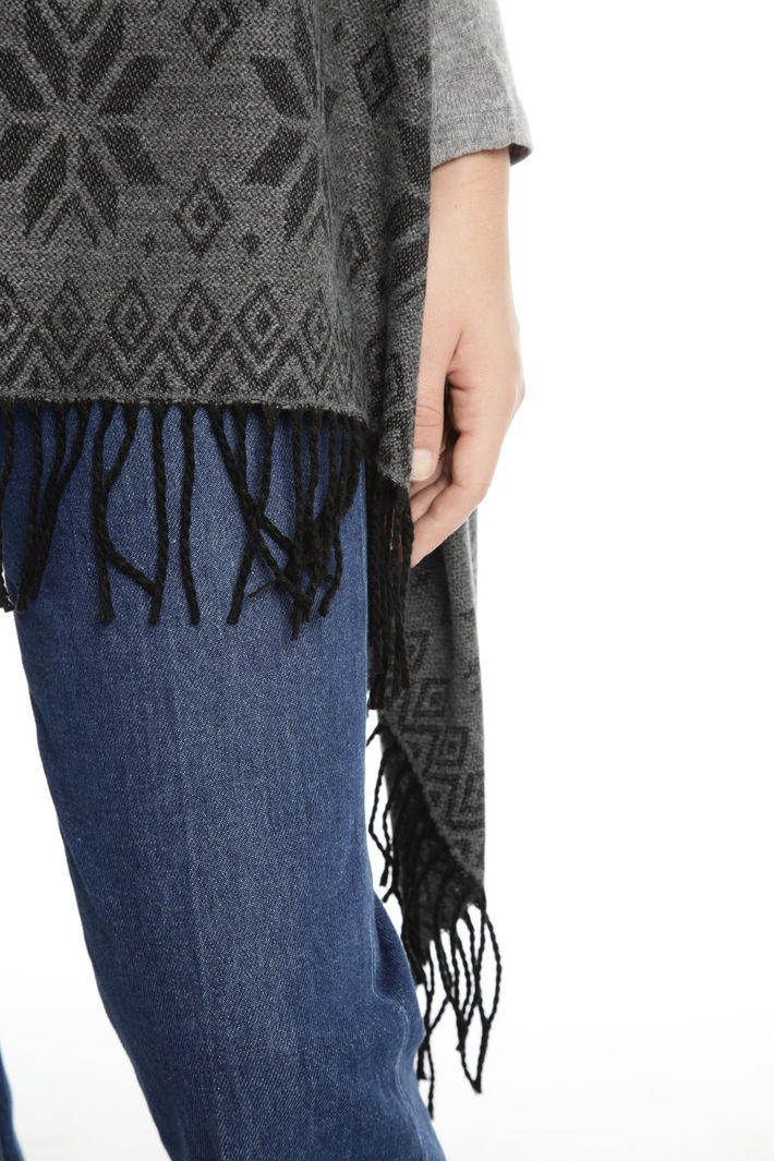 Poncho con maniche corte Fashion Market Poncho con maniche corte Fashion Market