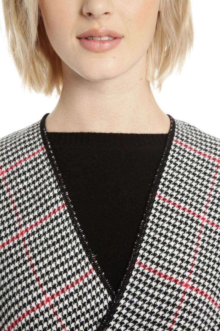 Poncho over con frange Fashion Market Poncho over con frange Fashion Market