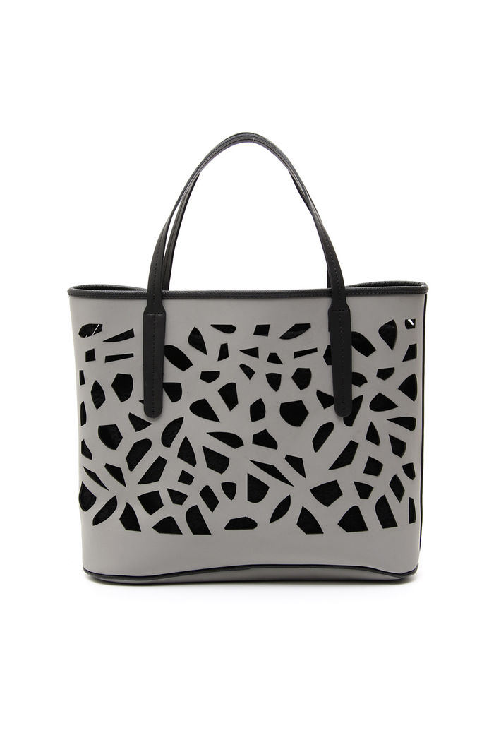 Shopping bag con intarsi Diffusione Tessile Shopping bag con intarsi Diffusione Tessile