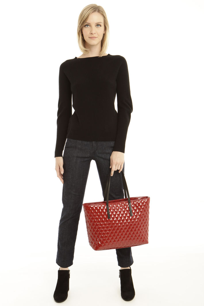 Shopping bag trapuntata Diffusione Tessile Shopping bag trapuntata Diffusione Tessile