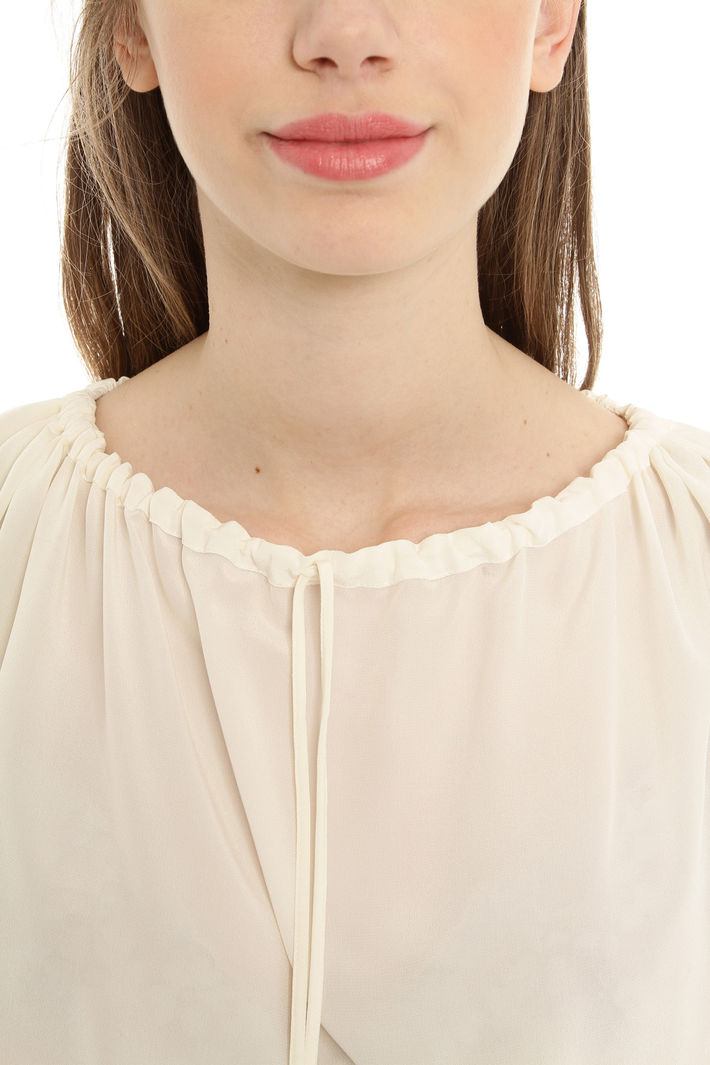 Blusa in crepe de chine Diffusione Tessile Blusa in crepe de chine Diffusione Tessile