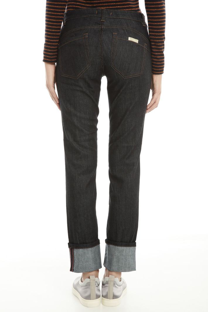 Jeans con maxi risvolti Diffusione Tessile Jeans con maxi risvolti Diffusione Tessile