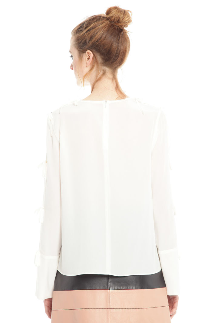 Casacca in crepe de chine Diffusione Tessile Casacca in crepe de chine Diffusione Tessile