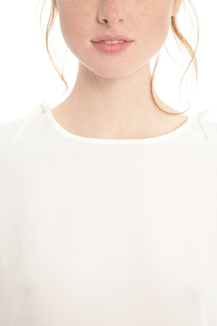 Casacca in crepe de chine Diffusione Tessile Casacca in crepe de chine Diffusione Tessile