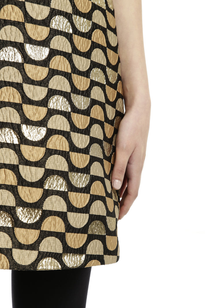 Abito senza maniche in lurex Diffusione Tessile Abito senza maniche in lurex Diffusione Tessile